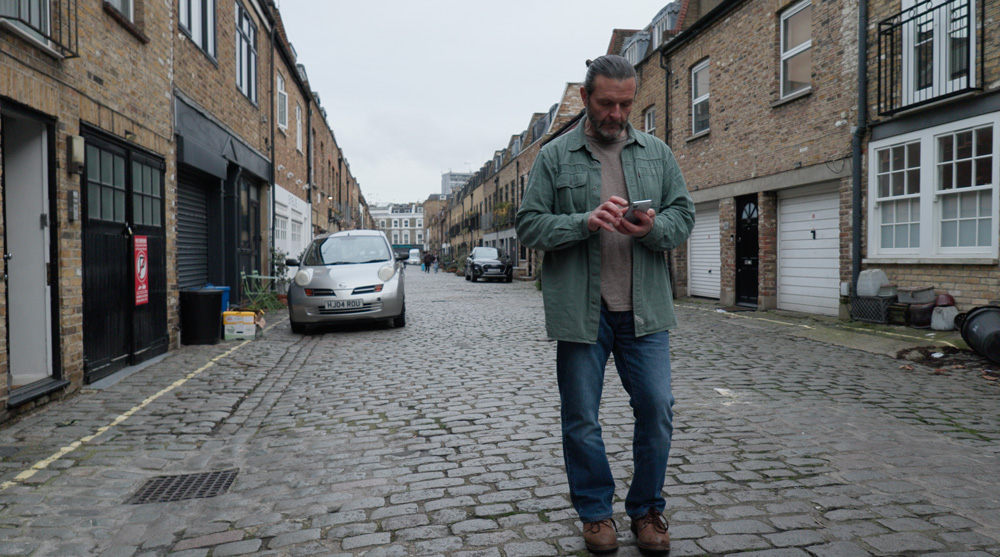 iPhone Air being used by David in London